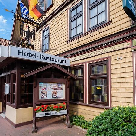 Hotel Deutsches Haus Aerzen Bagian luar foto